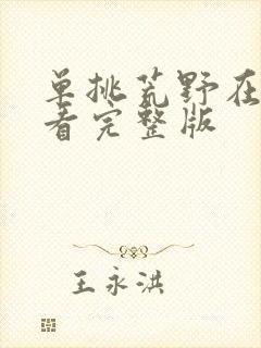 单挑荒野在线观看完整版