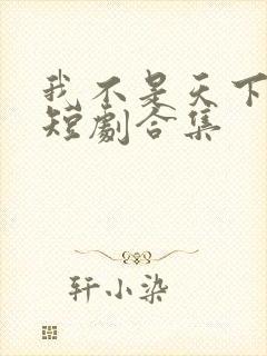 我不是天下第一短剧合集