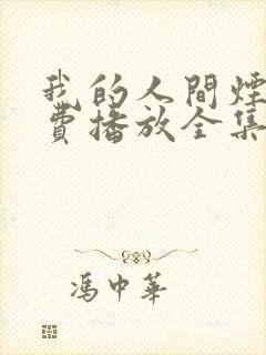 我的人间烟火免费播放全集