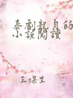 泰剧龙月的原著小说阅读