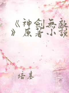 《神剑无敌神见》原著小说