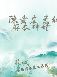 陈黄皮 叶红鱼 麻衣神婿