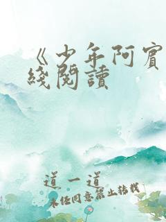 《少年阿宾》在线阅读