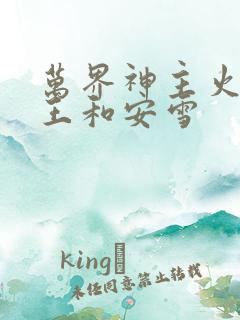 万界神主火焰神王和安雪