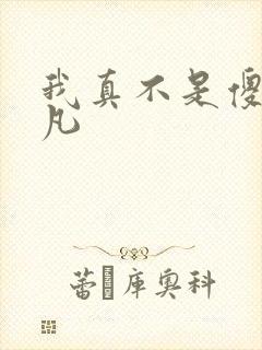 我真不是傻子叶凡