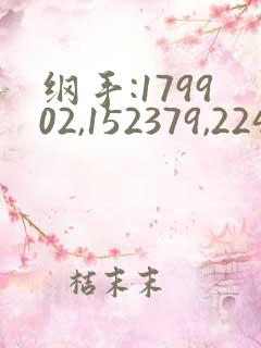 纲手:179902,152379,224503最新