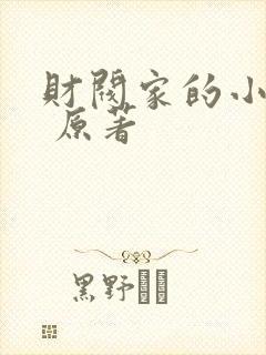 财阀家的小儿子 原著