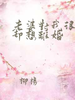 老婆对我很好我却想离婚