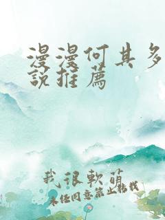 漫漫何其多的小说推荐