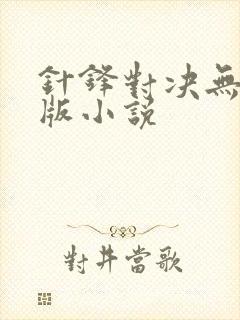 针锋对决无删减版小说