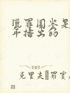 猎罪图鉴是哪一年播出的