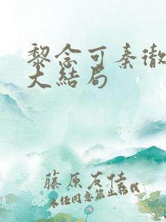 黎念可秦彻小说大结局