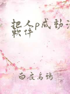 把人p成动漫的软件