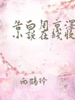 告白周京泽许随小说在线收听