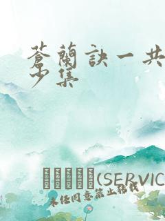 苍兰诀一共有多少集