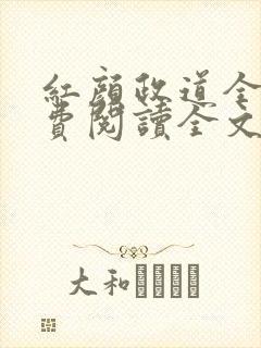 红颜政道全文免费阅读全文未删减