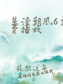 万渣朝凰6季免费播放