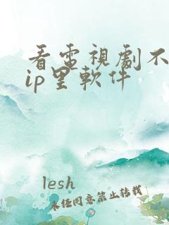 看电视剧不要vip里软件