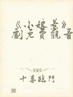 《小娘惹》电视剧免费观看全集