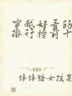 穿越好看的小说排行榜前十名