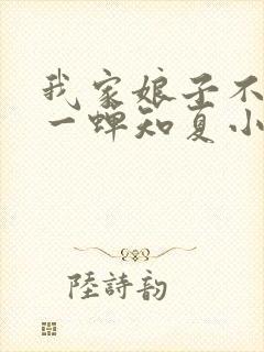 我家娘子不对劲一蝉知夏小说免费