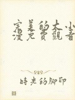 完美的大小姐动漫免费观看全集