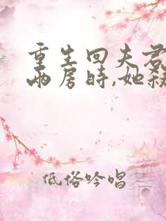 重生回夫君兼祧两房时,她杀疯了(完结)