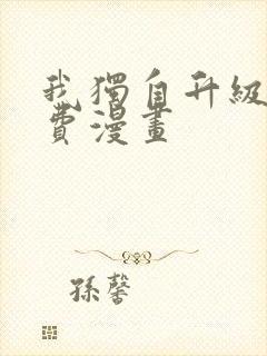 我独自升级 免费漫画