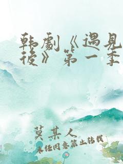 韩剧《遇见你之后》第一季免费观看