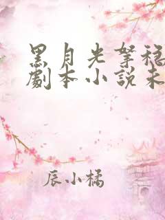 黑月光拿稳be剧本小说未删减完整版