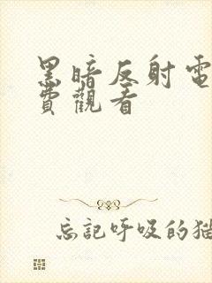 黑暗反射电影免费观看