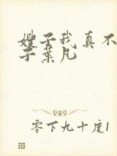 嫂子我真不是傻子叶凡