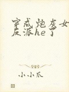 穿成炮灰女配和反派he了