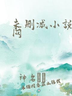 未删减小说阅读网