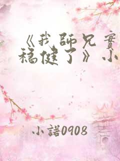 《我师兄实在太稳健了》小说