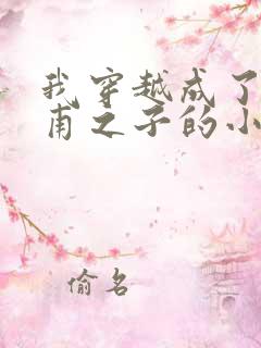 我穿越成了李公甫之子的小说