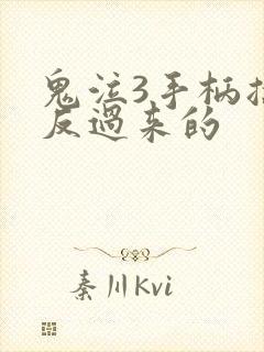 鬼泣3手柄摇杆反过来的