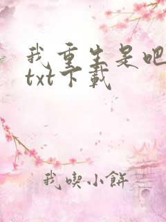 我重生是吧程逐txt下载