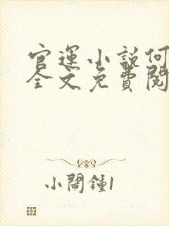 官运小说何常在全文免费阅读