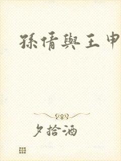 孙倩与王申小说