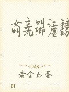 女主叫江稚男主叫沈卿尘的小说