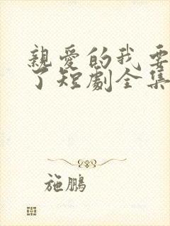 亲爱的我要结婚了短剧全集免费观看