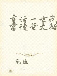 重活一世我再不当后爸大结局