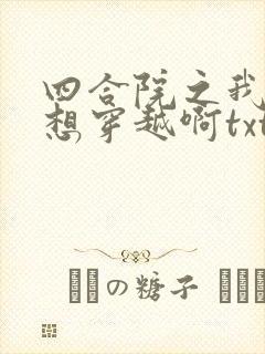 四合院之我真没想穿越啊txt下载