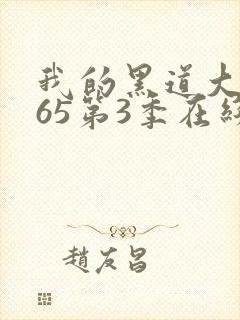 我的黑道大佬365第3季在线观看全集