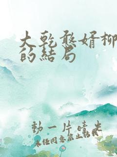 大乾憨婿柳如玉的结局