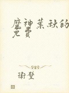 魔神叶秋的小说免费