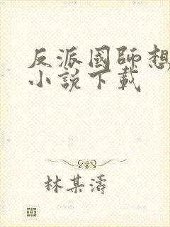 反派国师想转正小说下载