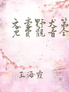 文豪野犬第一季免费观看全集