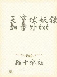 天宝伏妖录全文加番外txt